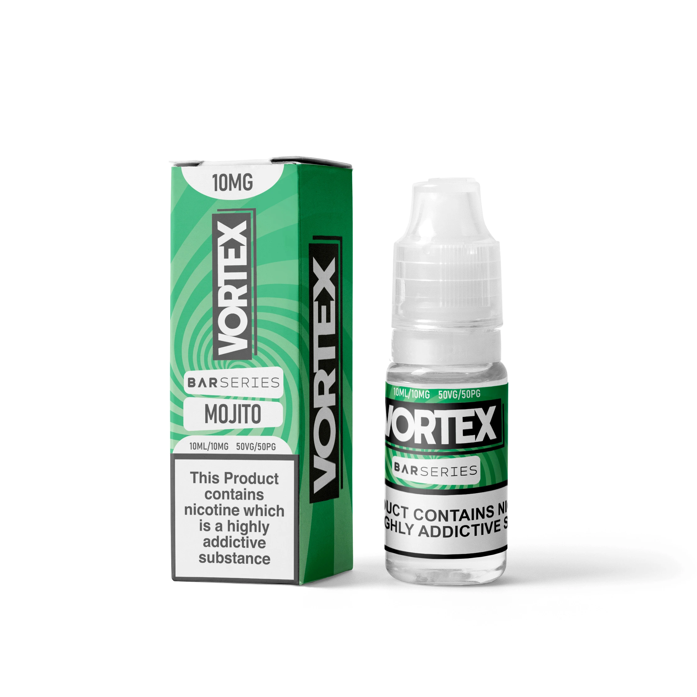 Mojito E-liquid by Vortex Bar Series, 10ml, 10mg