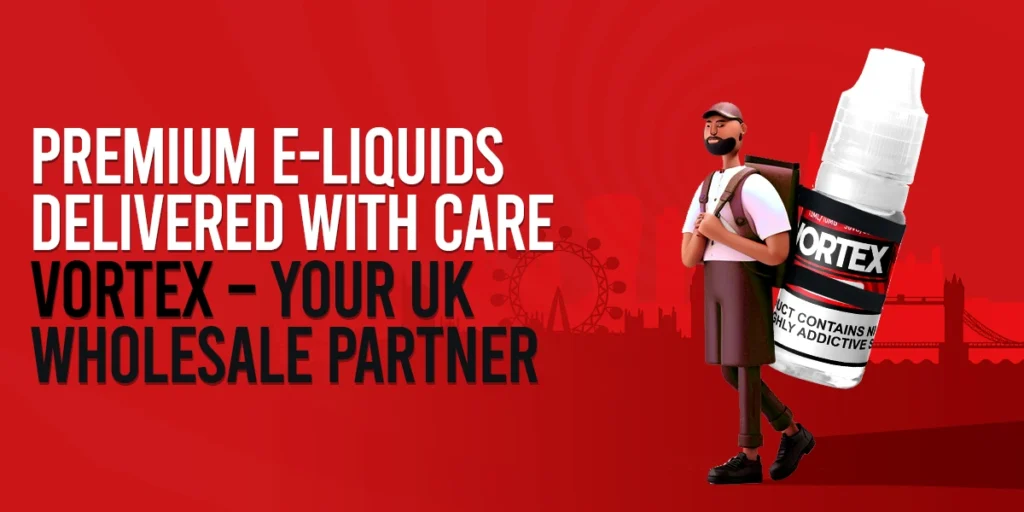 Premium E-Liquids, Delivered with Care Vortex – Your UK Wholesale Partner