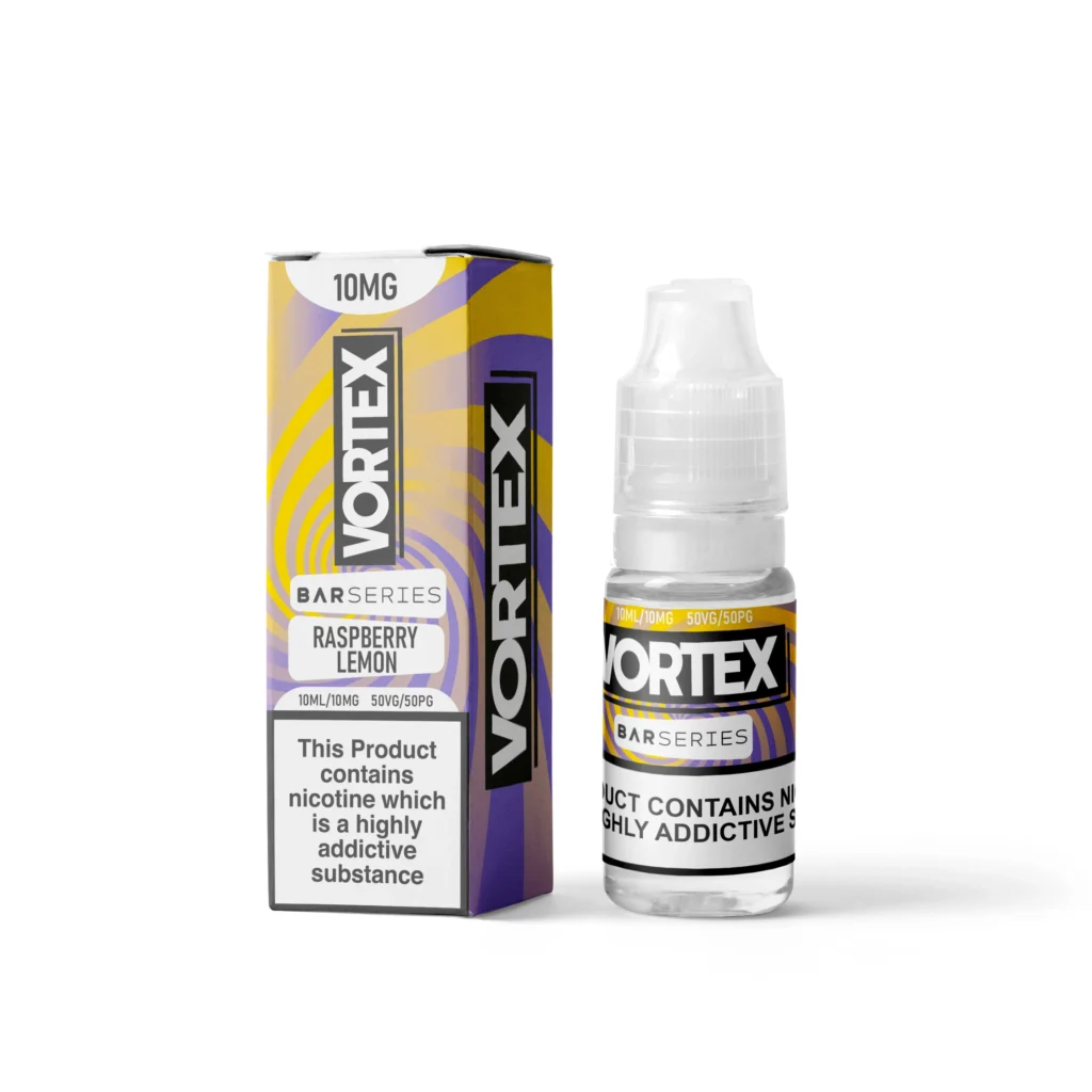 Raspberry Lemon E-liquid by Vortex Bar Series, 10ml, 10mg