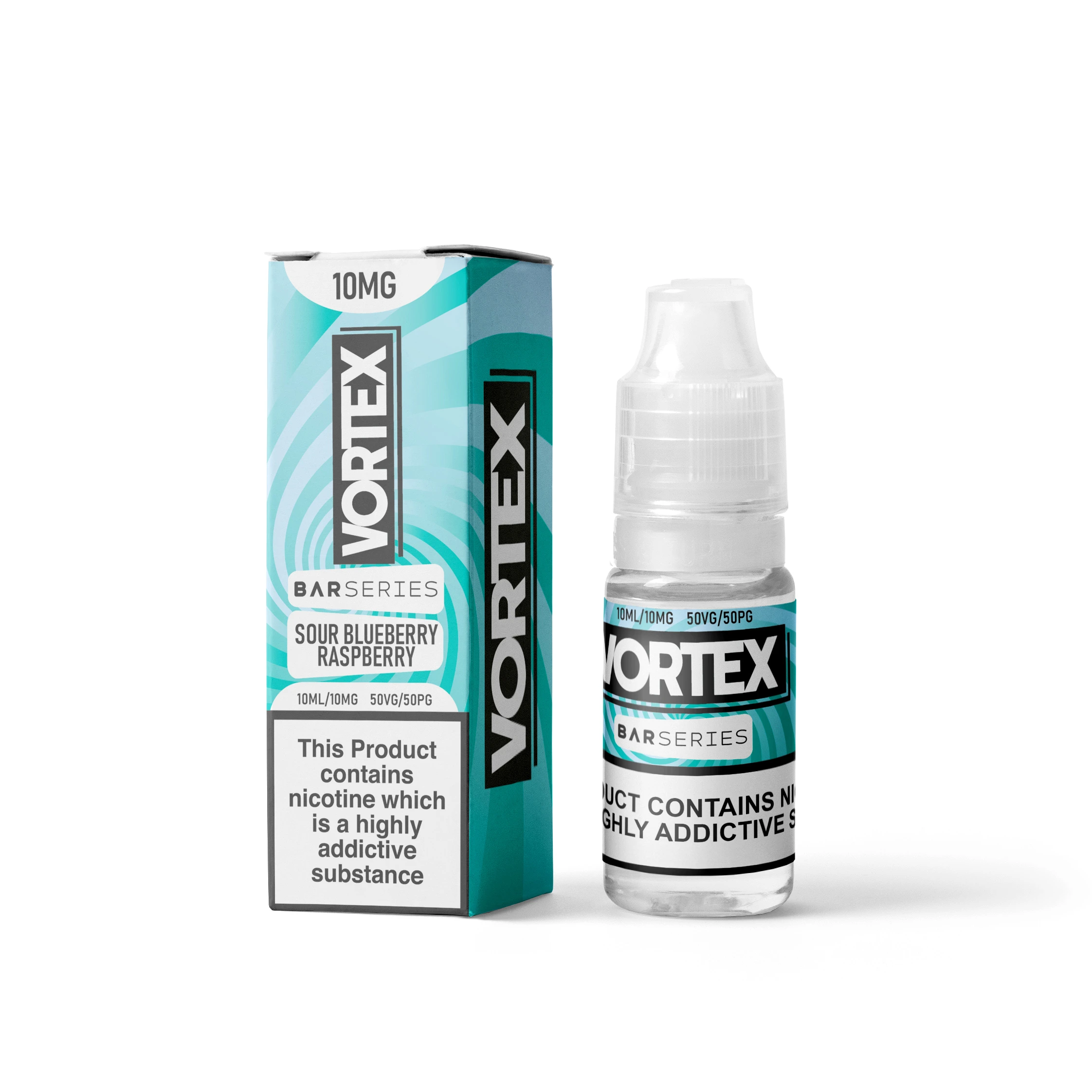 Sour Blueberry Raspberry E-liquid by Vortex Bar Series, 10ml, 10mg