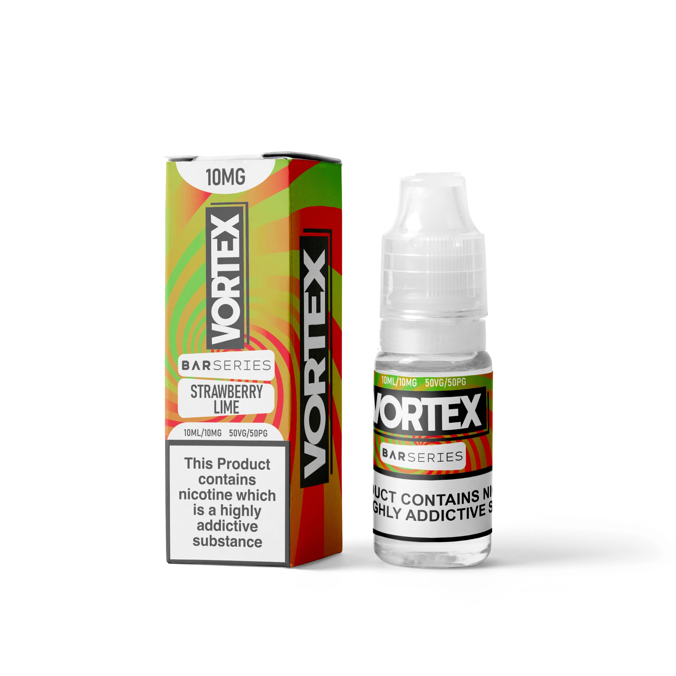 Strawberry Lime E-liquid by Vortex Bar Series, 10ml, 10mg