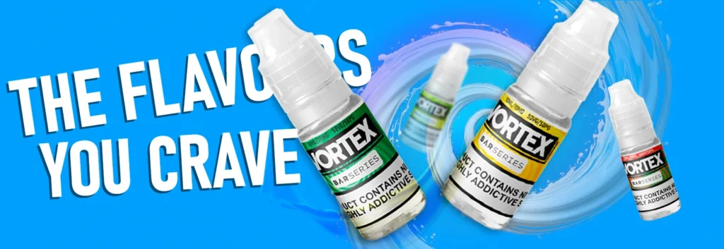 Vortex Bar Series E-Liquids FLavours You Crave