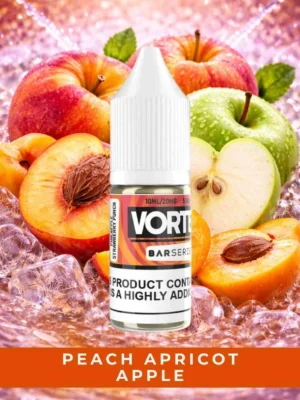 Vortex Bar Series Peach Apricot Apple Nic Salts