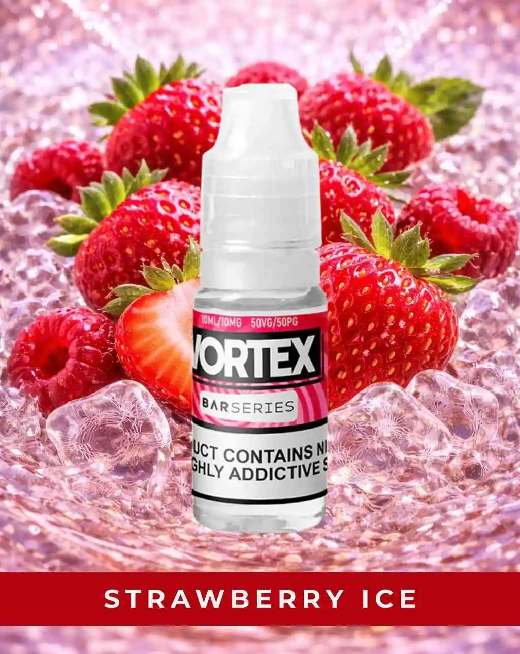Vortex Bar Series Strawberry Ice Nic Salts